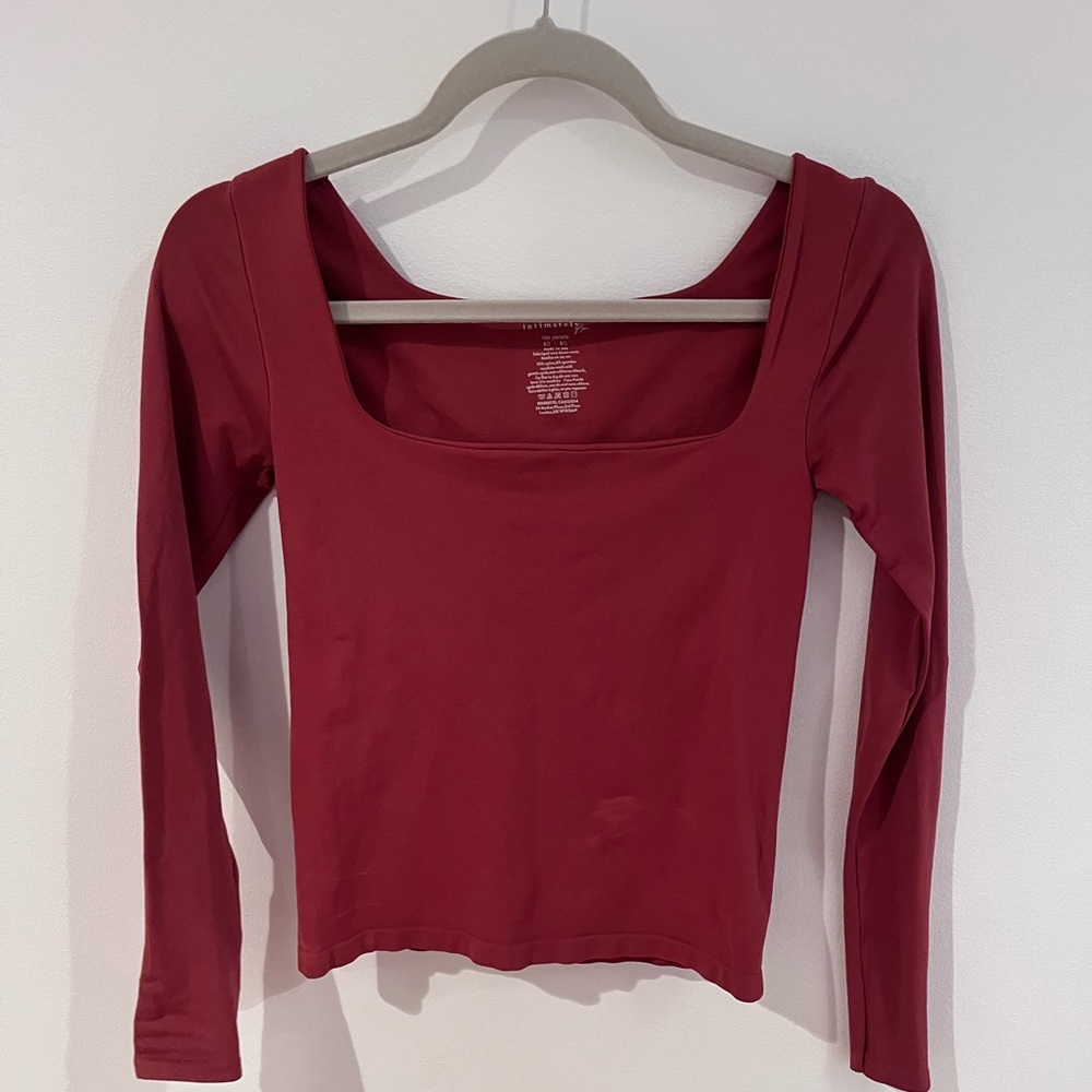 Free People Clean Lines Long Sleeve Shirt
